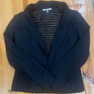 DKNYC Black Blazer with mesh back, size 2
